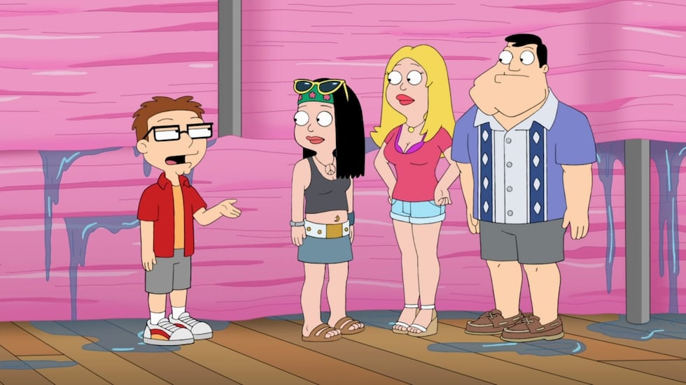 "American Dad!" sigue las desopilantes aventuras de Stan Smith, un agente de la CIA ultrapatriótico, y su peculiar familia: su esposa Francine, su hija rebelde Hayley, su hijo nerd Steve, un extraterrestre sarcástico llamado Roger y un pez parlante llamado Klaus. La serie mezcla humor irreverente y sátira política en historias extravagantes y llenas de diversión. (Foto: Difusión)