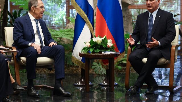 Canciller ruso agradece “plena comprensión” de Cuba sobre guerra en Ucrania