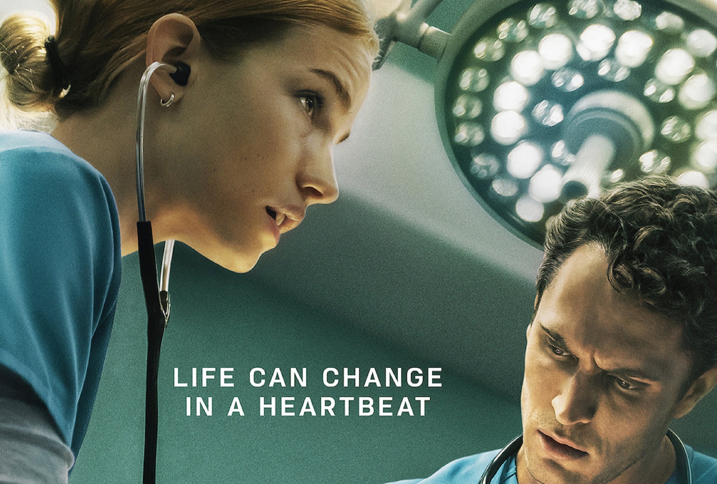 Danny Simms (Willa Fitzgerald) y Xander Phillips (Colin Woodell) tuvieron una relación amoroso que terminó mal en el drama médico "Pulso" (Foto: Netflix)