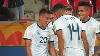 Argentina goleó 5-2 a Sudáfrica por el grupo F del Mundial Sub 20