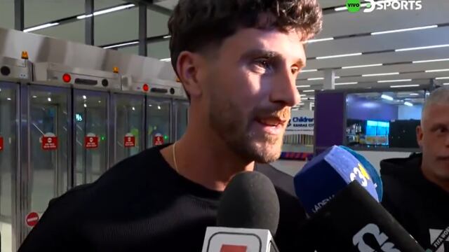 Marcos Senesi llegó a Kansas City y se unirá a los entrenamientos de la Selección de Argentina: “Estoy muy contento de esta oportunidad”