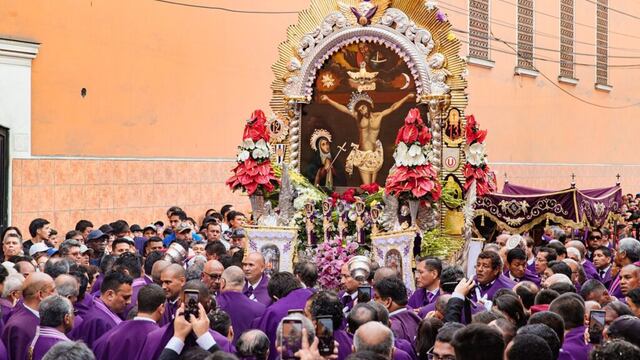¿DÓNDE ESTÁ el Señor de los Milagros en su tercer recorrido procesional en Lima? Sigue EN VIVO la transmisión