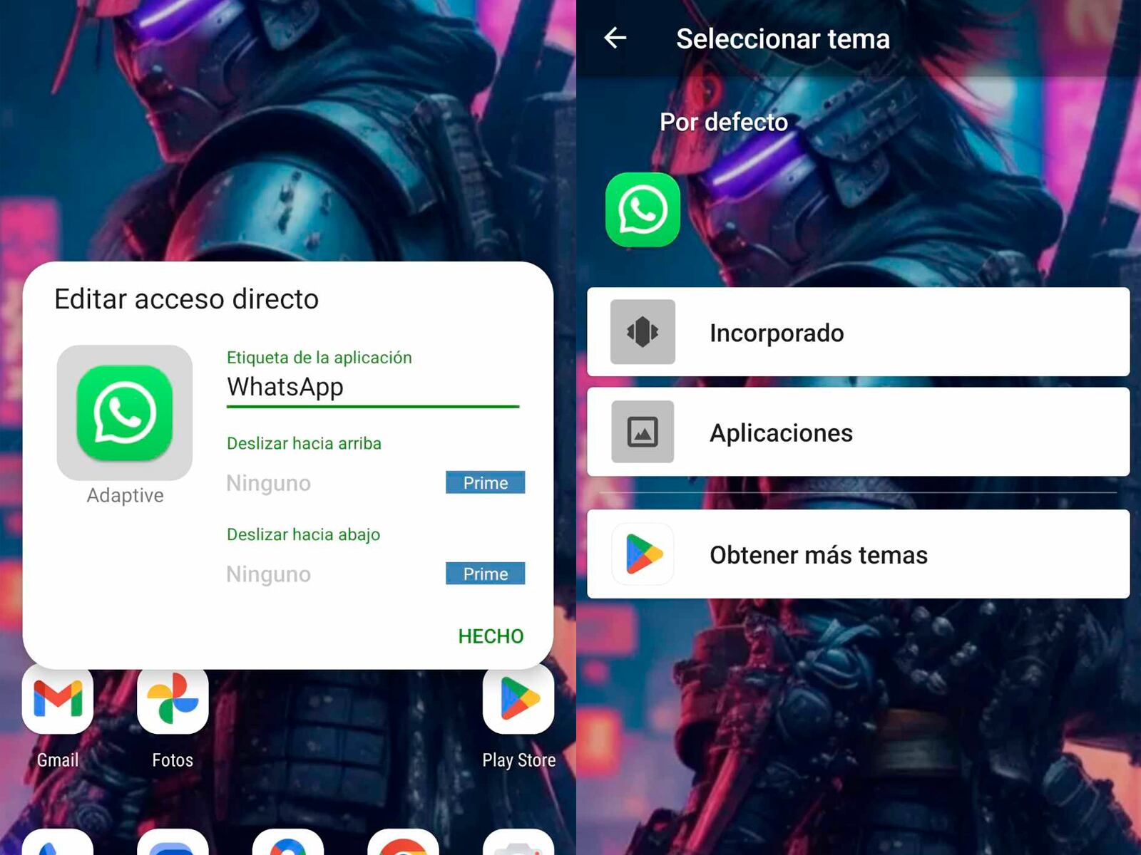 WHATSAPP | De esta manera podrás cambiar el ícono de WhatsApp a lo que desees. (Foto: MAG - Rommel Yupanqui)