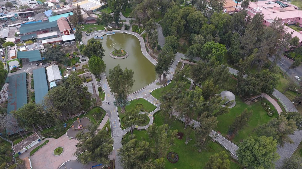 Para disfrutar de un espacio verde y relajante, el Parque Selva Alegre es una excelente opción. Este parque, ubicado a pocos minutos del centro de Arequipa, es el lugar perfecto para dar un paseo tranquilo y conectarse con la naturaleza.
El parque cuenta con una diversidad de flora y fauna, amplias áreas verdes, fuentes y senderos para caminar. También alberga el Zoológico de Arequipa, que si bien tiene un costo de ingreso, puedes apreciar algunos animales desde el exterior. El Parque Selva Alegre es ideal para un picnic en familia, tomar fotografías panorámicas o simplemente disfrutar de un momento de paz en medio de la ciudad. (Foto: Facebook Parque Selva Alegre).