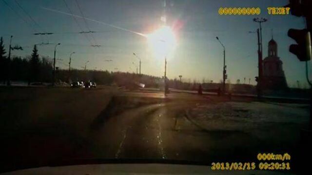 Meteorito que cayó en Rusia se desintegró en el aire, señaló agencia europea ESA