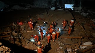 Terremoto en China: continúan las tareas de rescate tras fuerte sismo que dejó 127 muertos