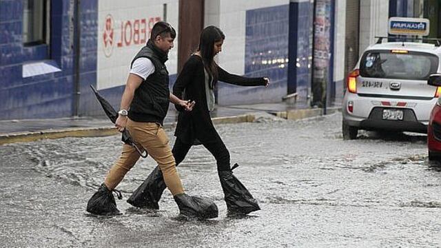 Indeci recomienda prepararse ante alerta de lluvias y nevadas en once regiones este 19 y 20 de julio