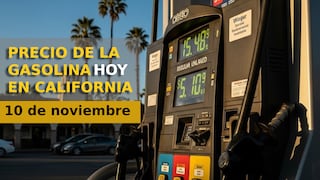 Precio de la gasolina en California hoy: tarifas en Los Ángeles, San Francisco y San Diego para este lunes 10 de noviembre