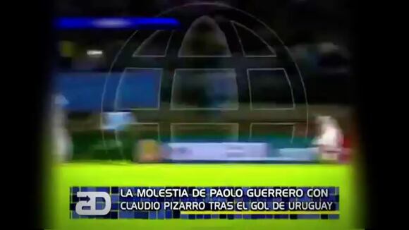 Paolo Guerrero vs. Claudio Pizarro: lo que le dijo el Depredador a su compañero.