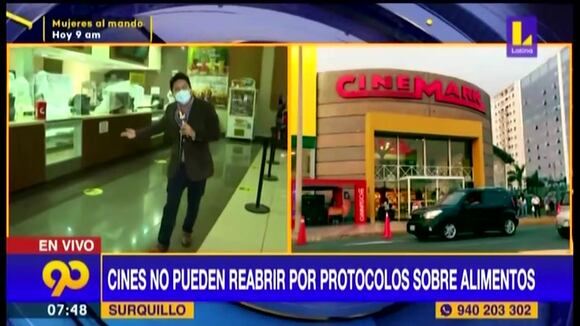 Cines no abren sus puertas al público desde hace 15 meses por pandemia