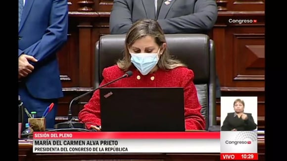 Declaraciones de María del Carmen Alva Prieto