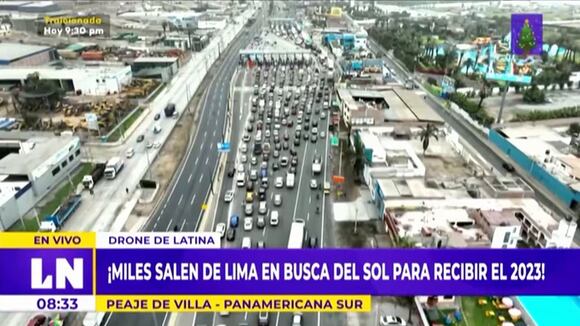 Miles salen de Lima en busca de sol