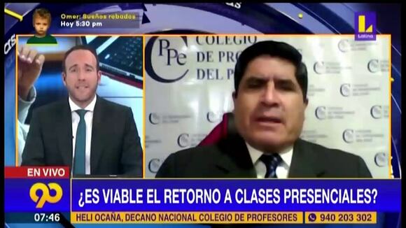 Profesores piden retorno a clases