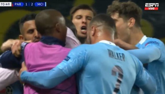 Mahrez puso el 2-1 para Manchester City ante PSG. (Video: ESPN)