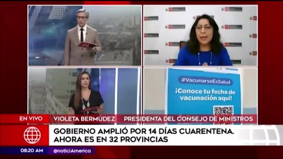 Bermúdez: “Este fin de semana llegarán las 700 000 dosis de vacuna de Sinopharm”