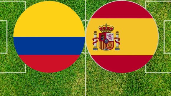 Colombia vs España por amistoso internacional