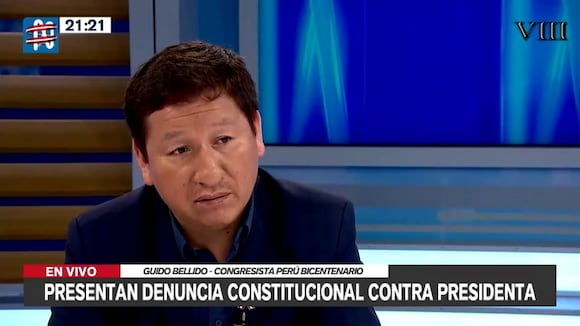 Guido Bellido defiende su proyecto para amnistiar a Pedro Castillo: “No hubo afectación al bien jurídico”