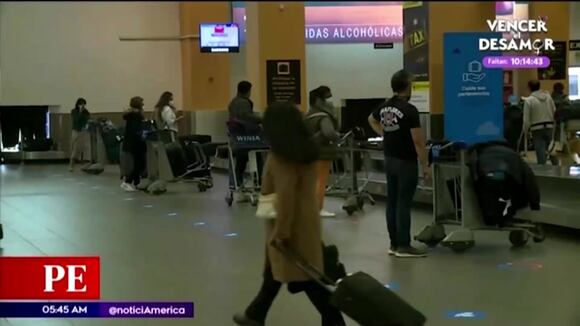 Viajeros que lleguen al Perú deberán cumplir cuarentena obligatoria por 14 días