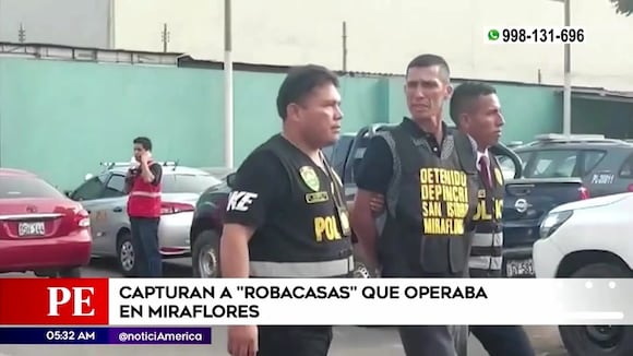 Caen roba casas en Miraflores