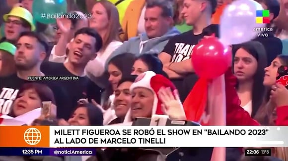 Milett Figueroa: Así fue su debut en el reality de baile de Marcelo Tinelli