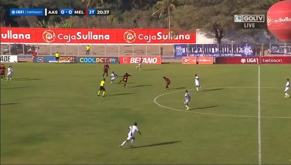 Salvada de Correa para mantener el empate de Alianza Atlético vs. Melgar. (Fuente: GOLPERU)