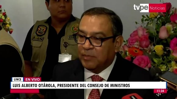 Declaraciones de Alberto Otárola 28/02