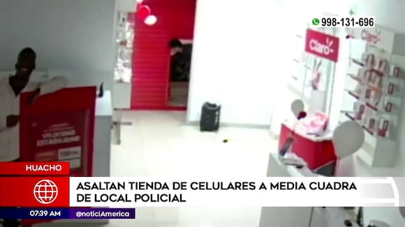 Huacho: Roban a pocos metros de local policial