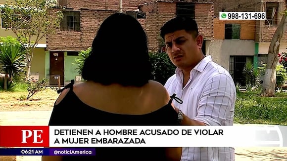 Embarazada sufre violación