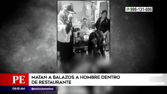 La Victoria: asesinan a hombre en restaurante