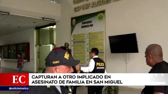 Capturan a otro implicado en asesinato de familia en San Miguel