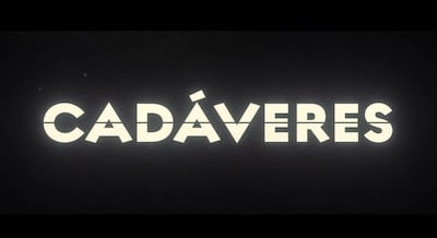 Lista de actores y personajes de “Cadáveres”: quién es quién en la serie de Netflix