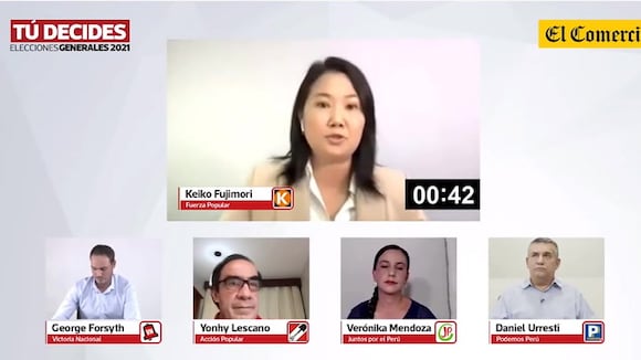 Keiko Fujimori: "Es indispensable devolverle el orgullo a nuestra policía nacional"