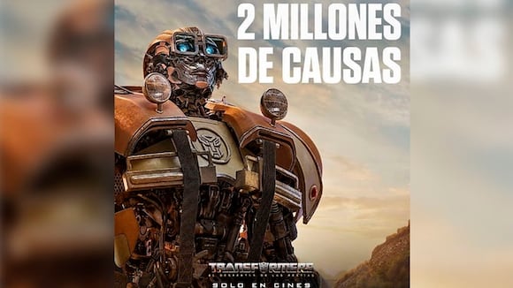 “Transformers: el despertar de las bestias”: Película superó los dos millones de espectadores en Perú