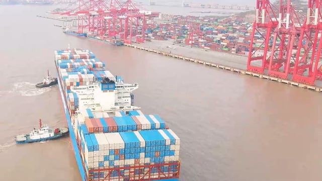 Puente marítimo entre Perú y China: primer buque llega a Shanghai desde Chancay