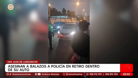 Asesinato de policía retirado Carlos Cristóbal Galván en San Juan de Lurigancho