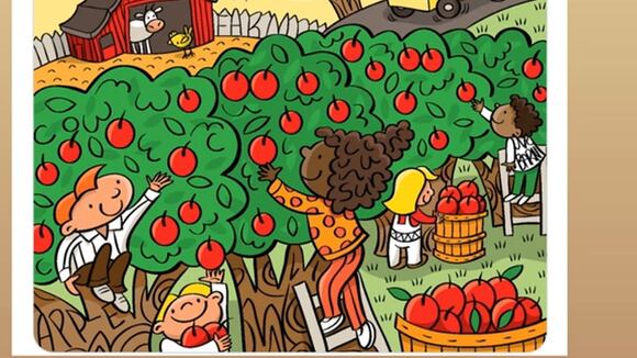 Reto visual: Ubica las seis palabras ocultas en la granja