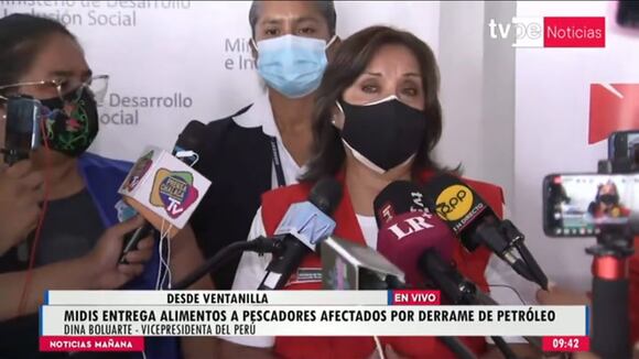 Ministra Boluarte: "Este Congreso quedará en la historia como el que le dio la espalda al pueblo"