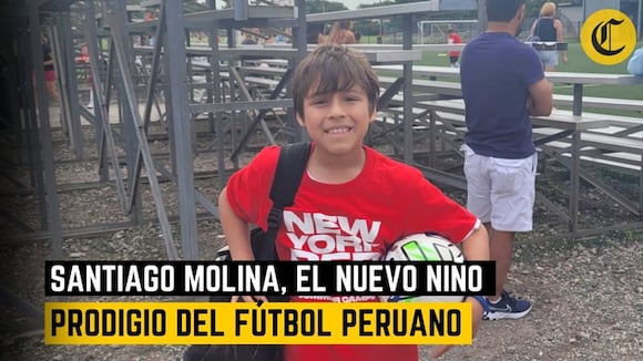 Santiago Molina, El Nuevo Niño Prodigio Del Fútbol Peruano