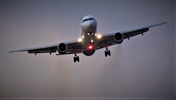 Manchester City y su intento fallido de aterrizaje por fuertes vientos. (Video: @AviationUpclose)