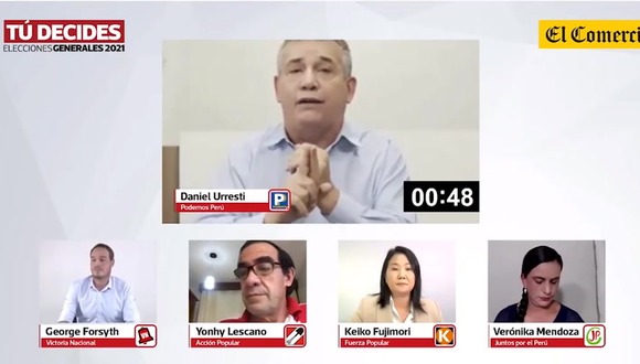 Daniel Urresti propone cambio del código penal procesal y nuevas leyes