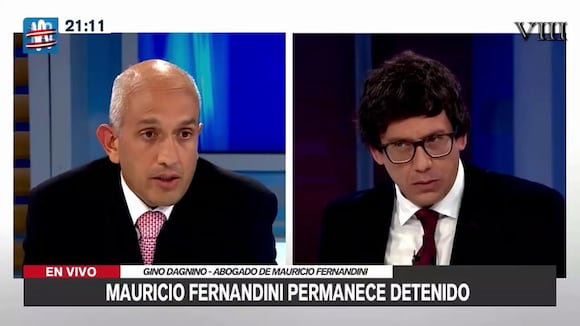 Declaraciones del abogado de Mauricio Fernandini