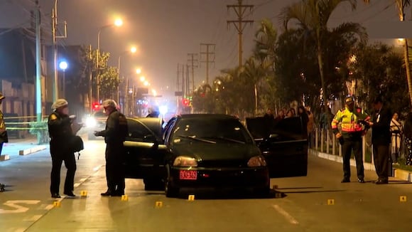 Chorrillos: un muerto y un herido tras ataque a balazos a un auto