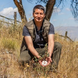 César Taype, el ingeniero ambiental que busca sembrar un millón de árboles en Huancayo
