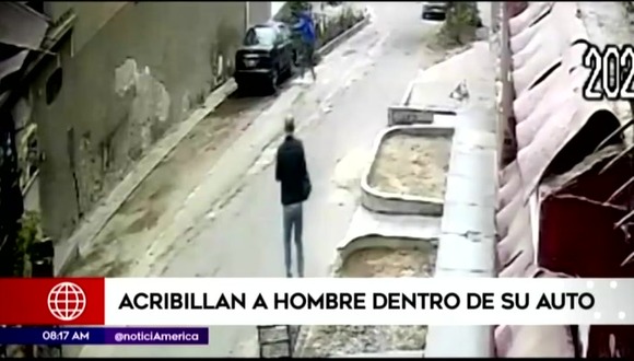 Acribillan a hombre dentro de su auto