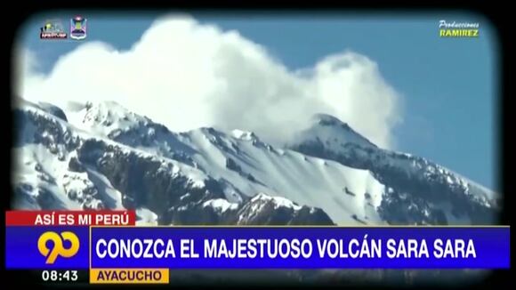 Conoce el imponente nevado de Sara Sara en Ayacucho