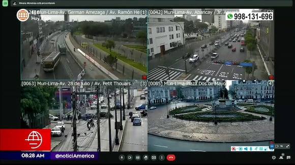 Situación de calles de Lima por la mañana