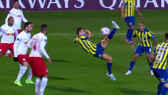 Golazo de Marco Ruben en el Rosario Central vs. Bragantino. (Video: Conmebol TV)