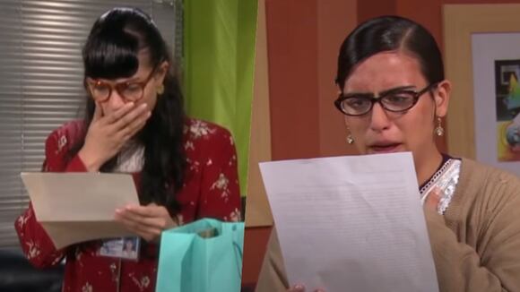"Yo soy Betty, la fea"-escena Betty se entera de la verdad