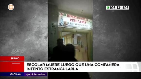 Escolar muere en Puno