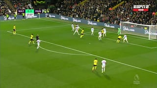 Joshua King marcó el primer gol de Watford vs. Manchester United por la Premier League | VIDEO